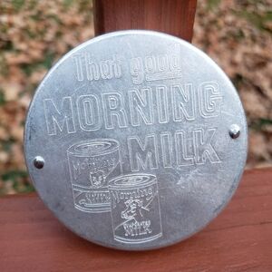 Morning Milk Can Opener Lid 'That Good' Evaporated Aluminum Double Punch Spikes